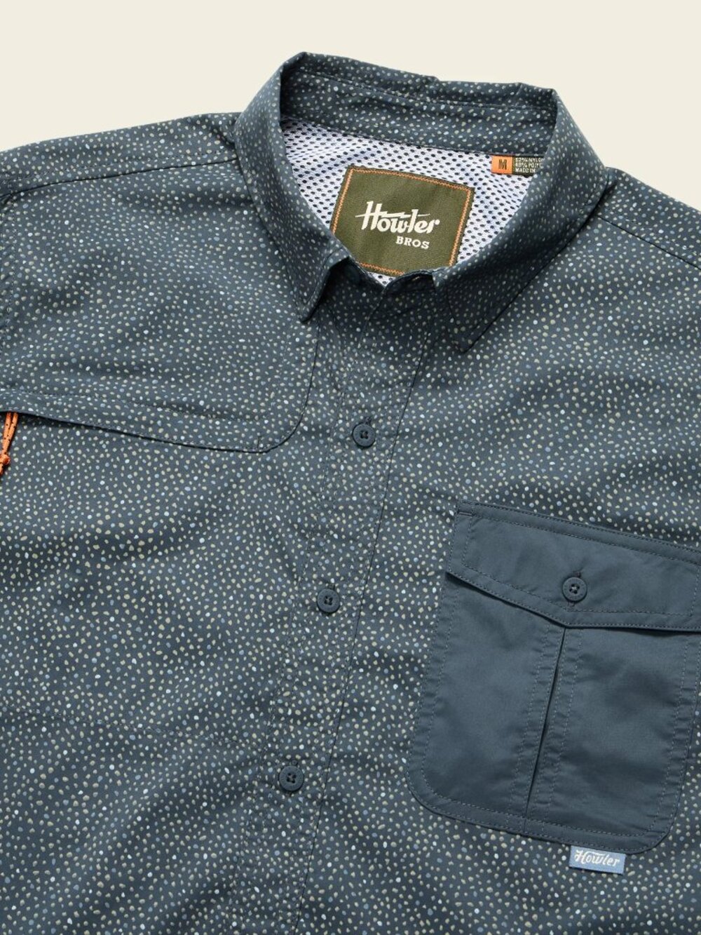 NWT Howler Bros Matagorda LS - Lotsa Dots : Dark Slate (L)